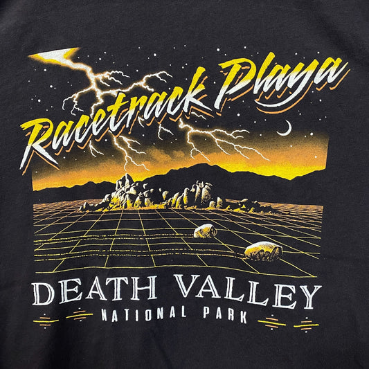 Junk Food Clothing Racetrack Playa Death Valley Women's Vintage Style Tee XL