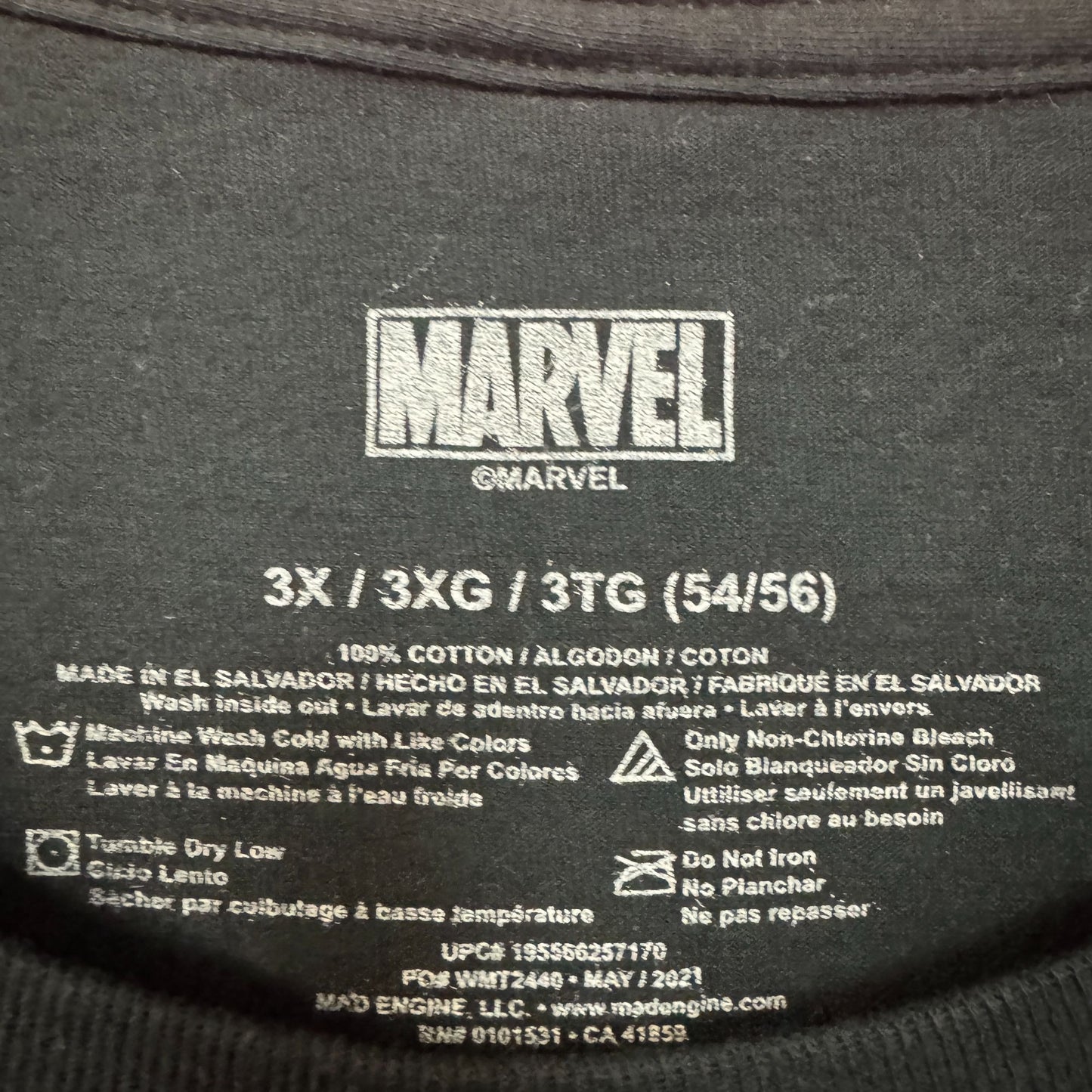 Venom Airbrushed Antihero T-shirt size 3XL