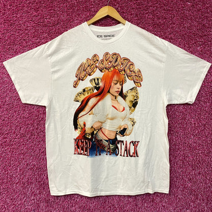 Ice Spice Princess Diana Keep It A Stack T-Shirt XL