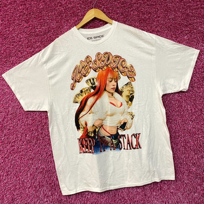 Ice Spice Princess Diana Keep It A Stack T-Shirt XL