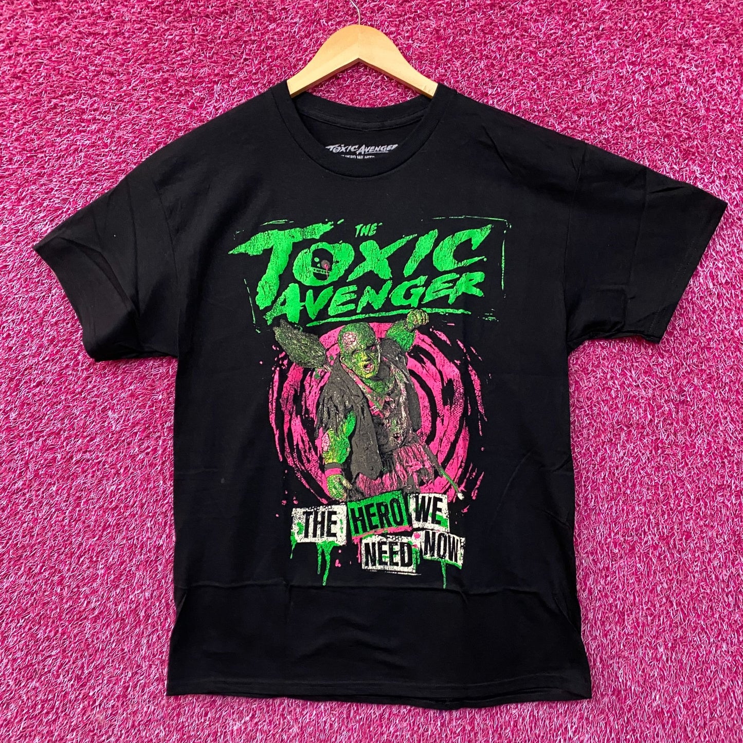 The Toxic Avenger: The Hero We Need Now T-Shirt Large