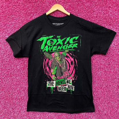 The Toxic Avenger: The Hero We Need Now T-Shirt Large