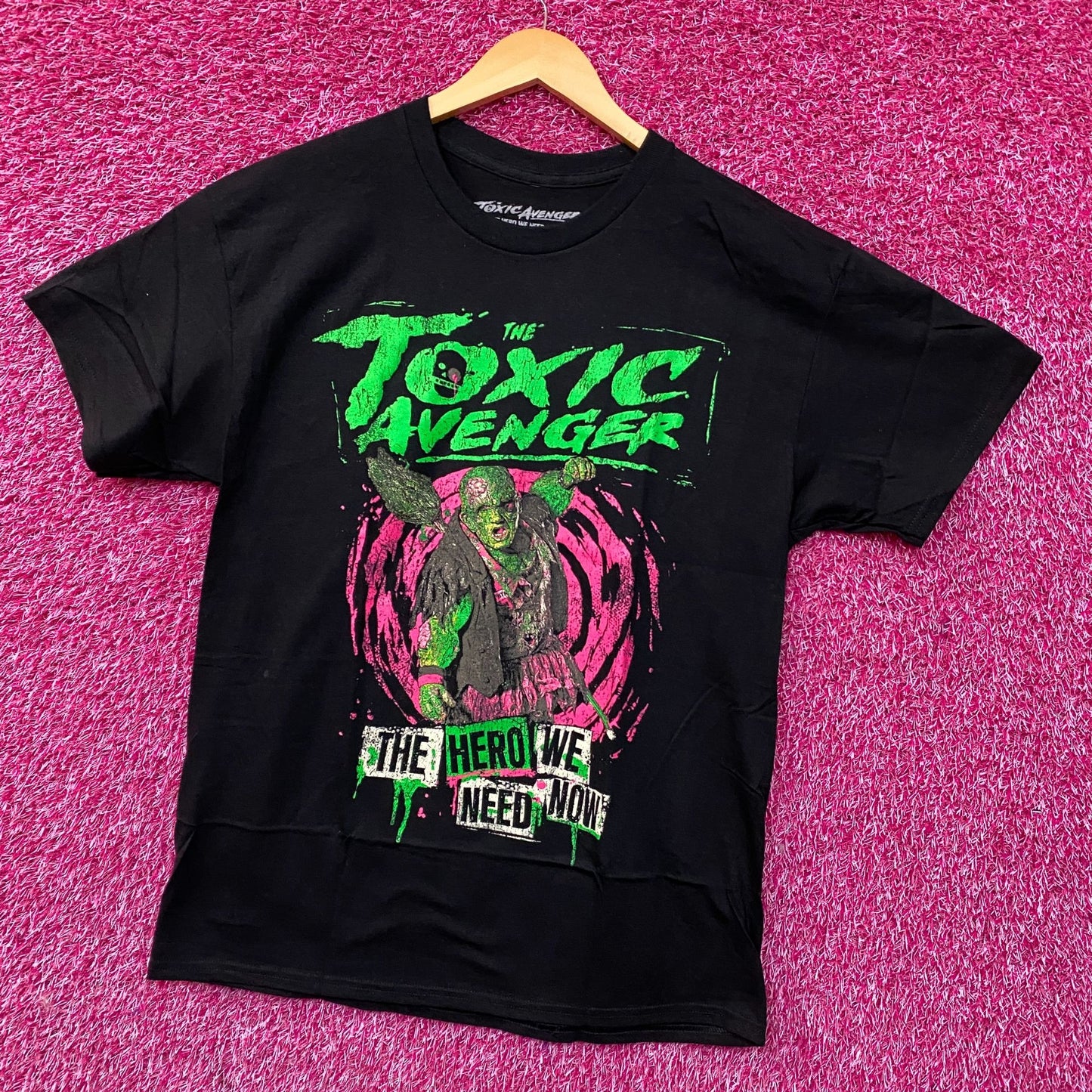 The Toxic Avenger: The Hero We Need Now T-Shirt Large