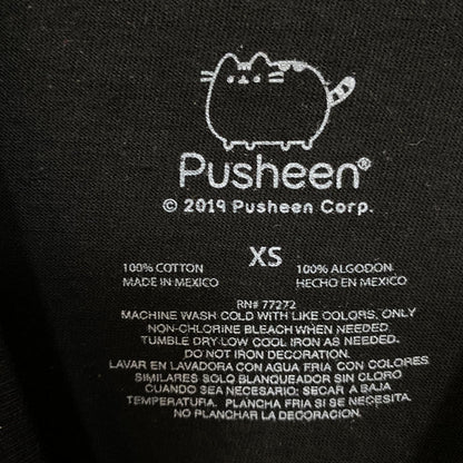 Pusheen Music Graphic Crop T-Shirt XS