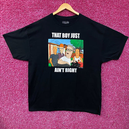 King Of The Hill That Boy Just Ain't Right T-Shirt 2XL
