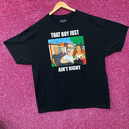 King Of The Hill That Boy Just Ain't Right T-Shirt 2XL