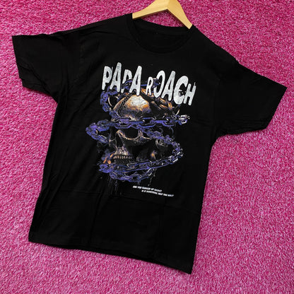 Papa Roach Rock Nu Metal Distressed Tshirt size large