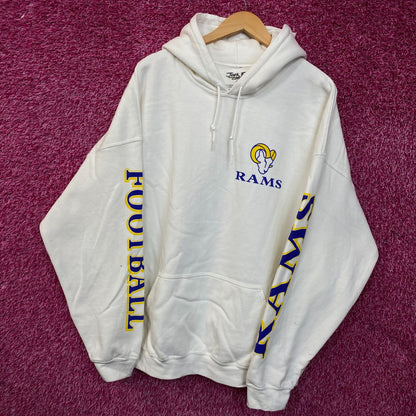 Junk Food Clothing Los Angeles Rams Hoodie size XS