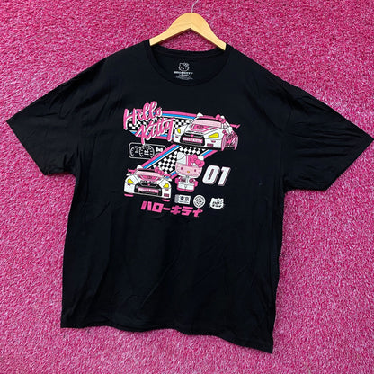 Sanrio Hello Kitty Racing Tokyo Speed Cute Graphic T-Shirt 2XL