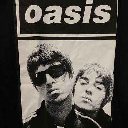 Oasis Noel & Liam Boxed Photo Rock Band T-Shirt Medium