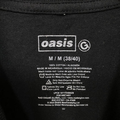 Oasis Noel & Liam Boxed Photo Rock Band T-Shirt Medium