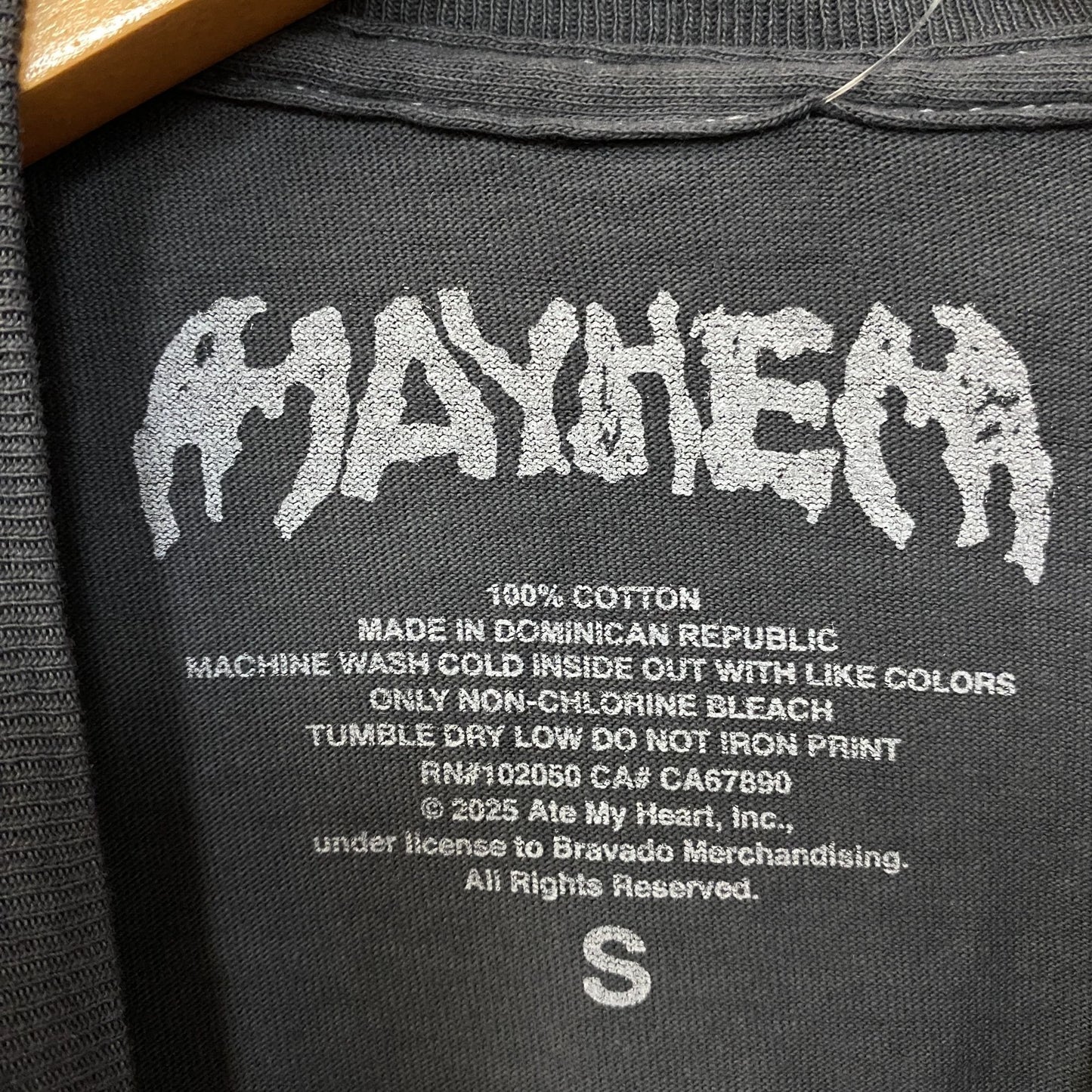 Lady Gaga Mayhem Silhouette Graphic T-Shirt Small