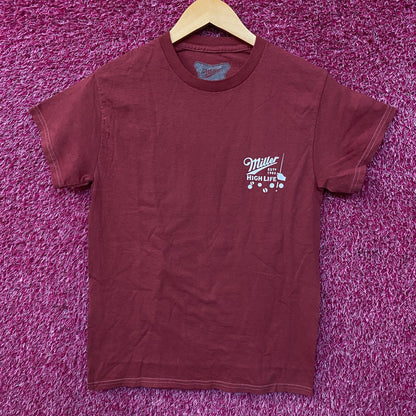 Miller High Life Pool Table Tshirt size Small