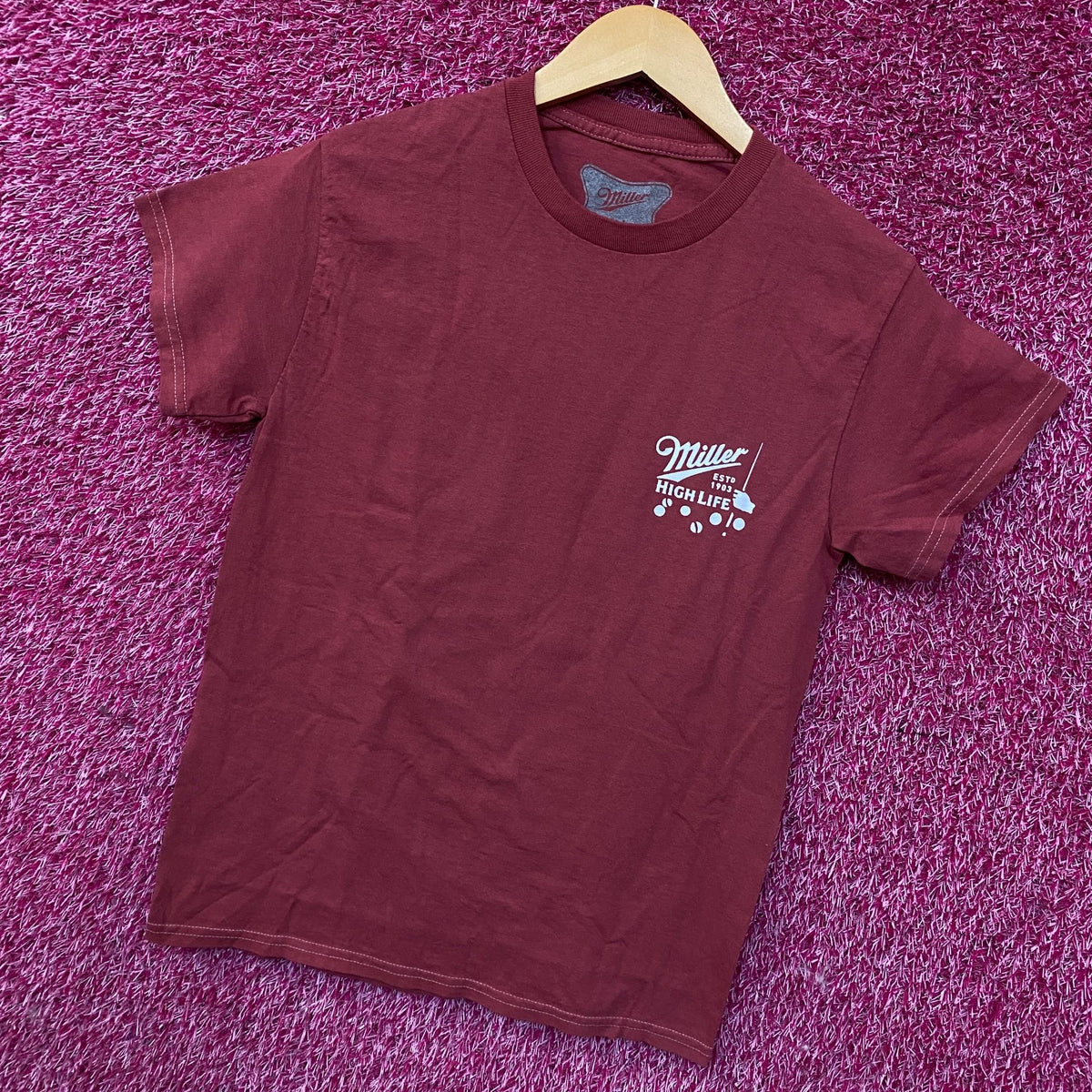 Miller High Life Pool Table Tshirt size Small