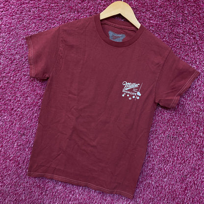Miller High Life Pool Table Tshirt size Small