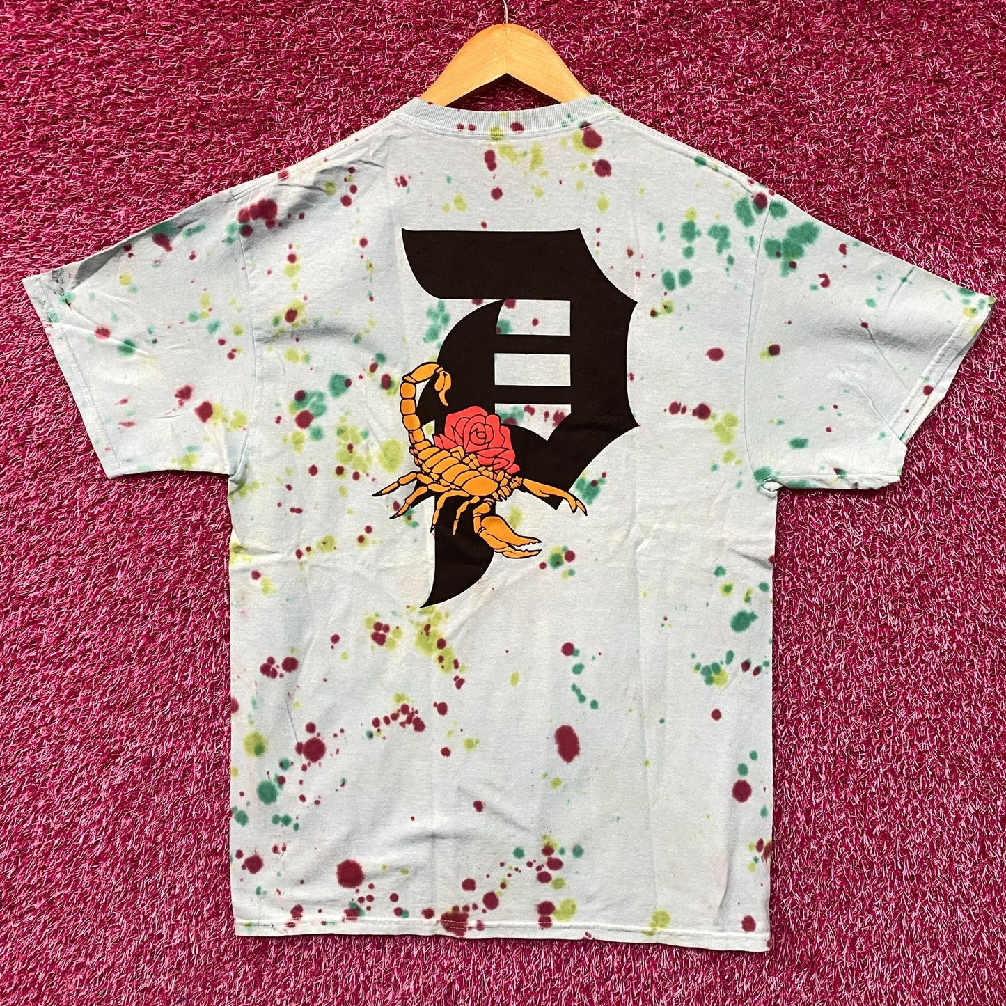 Primitive Dirty P Scorpion Tie Dye T-Shirt Small