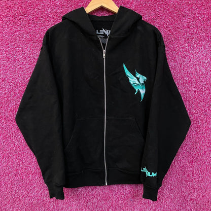 Illenium Odyssey Graphic Zip Up Hoodie Medium