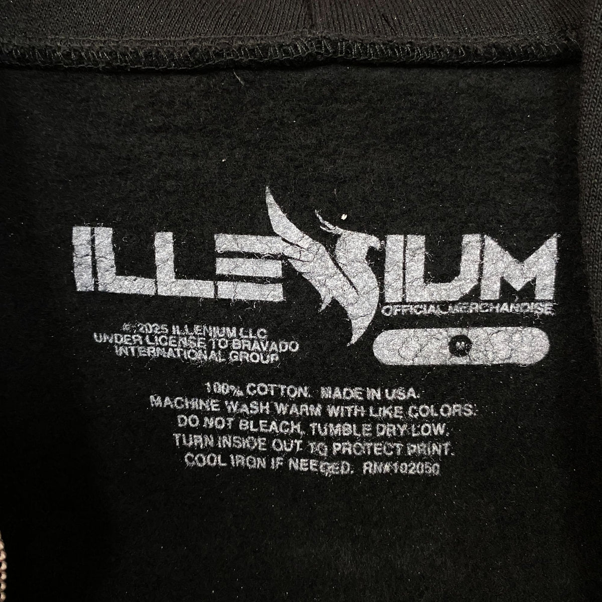 Illenium Odyssey Graphic Zip Up Hoodie Medium