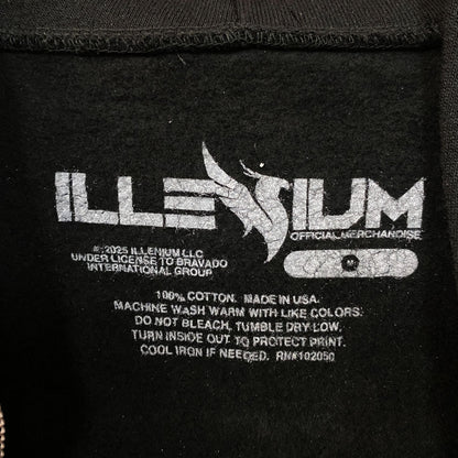 Illenium Odyssey Graphic Zip Up Hoodie Medium