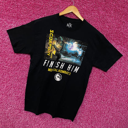 Mortal Kombat Scorpion Vs Sub Zero Tshirt size medium