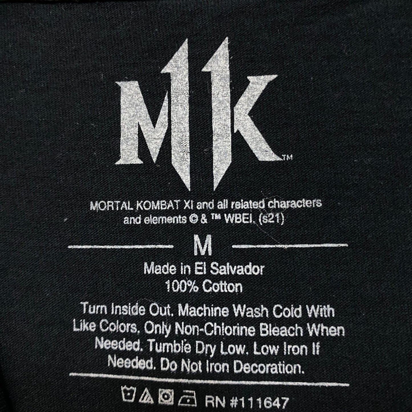 Mortal Kombat Scorpion Vs Sub Zero Tshirt size medium