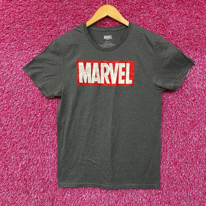 Marvel Logo Graphic Design T-Shirt SM