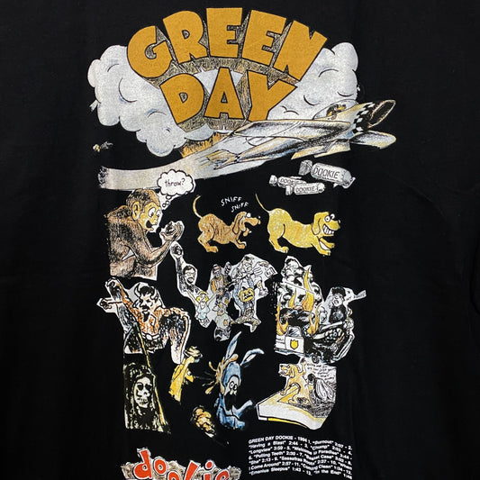 Green Day Dookie Album Cover Art Pop-Punk Rock Tee XL