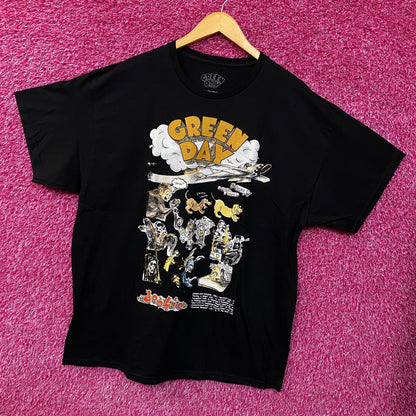 Green Day Dookie Album Cover Art Pop-Punk Rock Tee XL