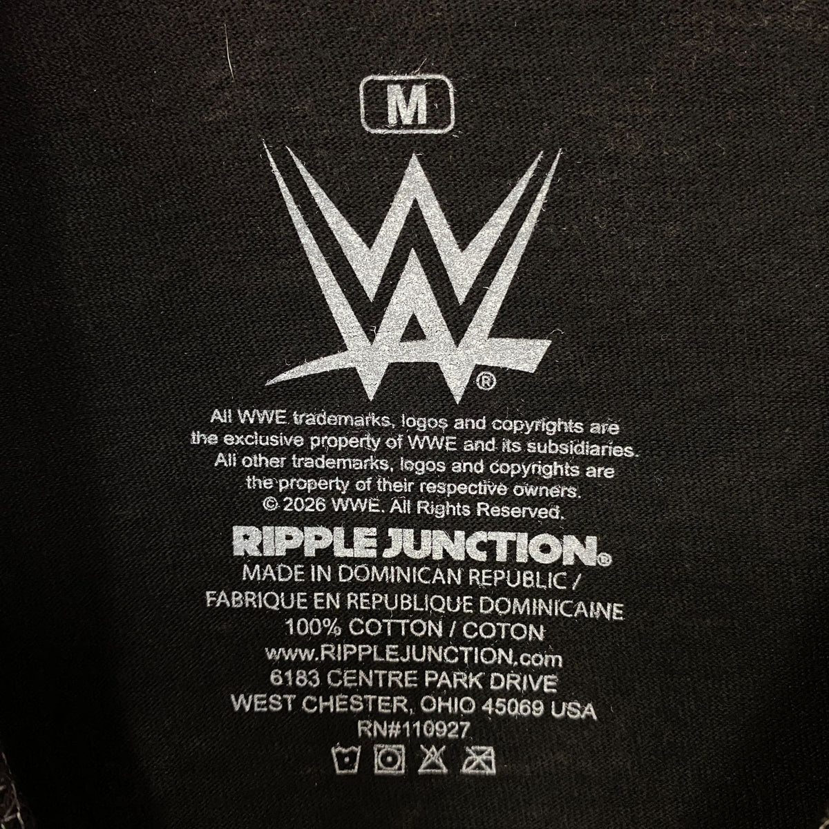 WWE Dominik Mysterio WrestleMania 42 Slots Graphic T-Shirt Medium