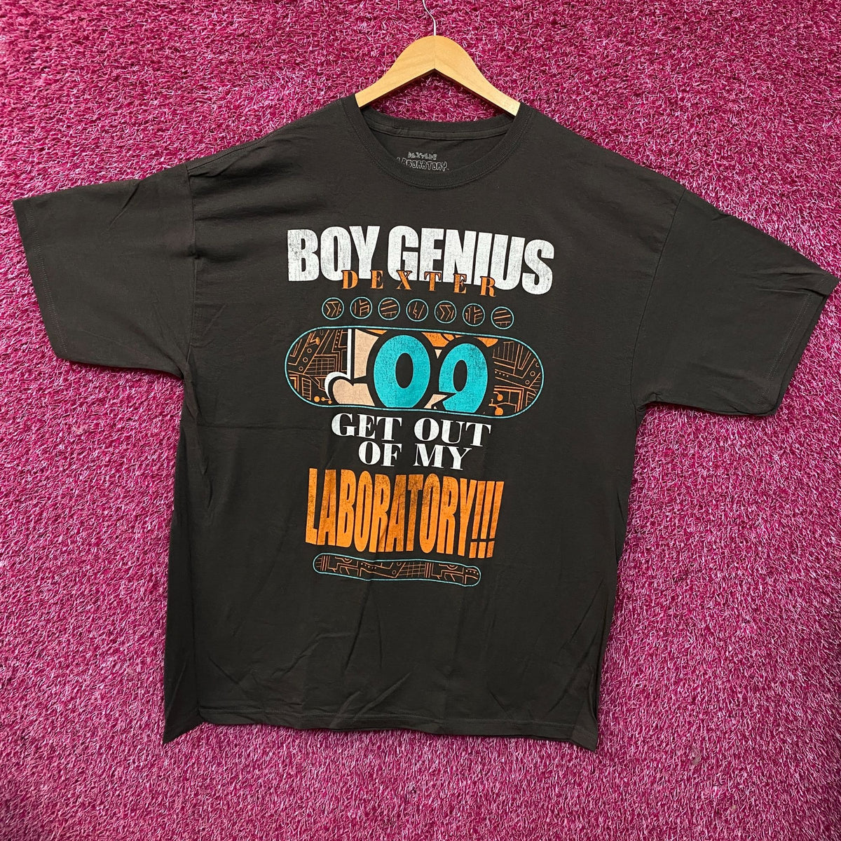 Cartoon Network Dexter's Laboratory Boy Genius Dexter T-Shirt 2XL