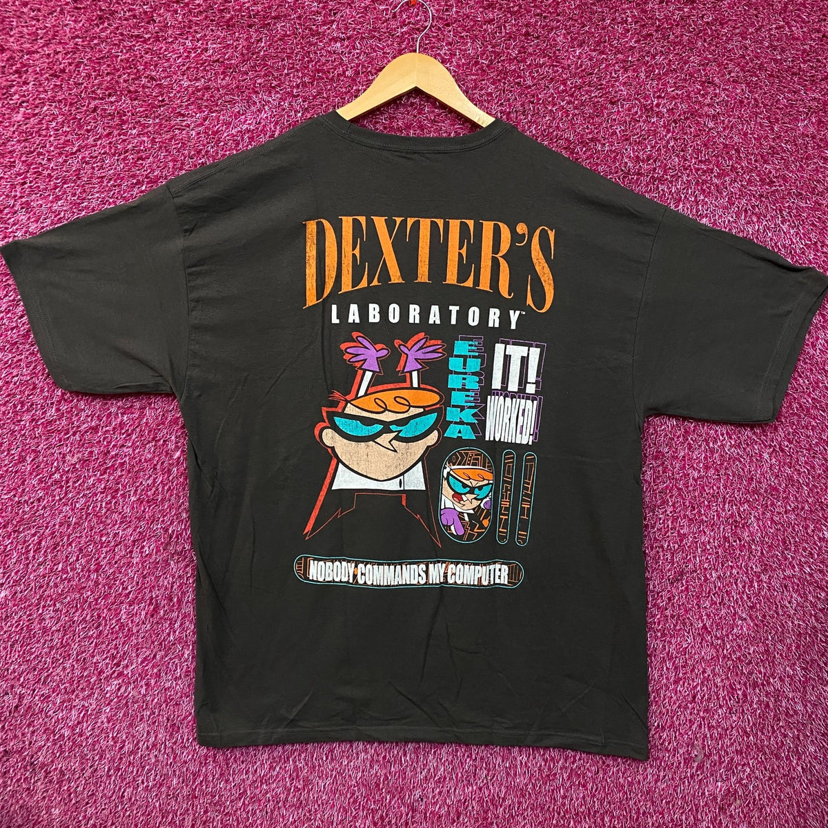 Cartoon Network Dexter's Laboratory Boy Genius Dexter T-Shirt 2XL