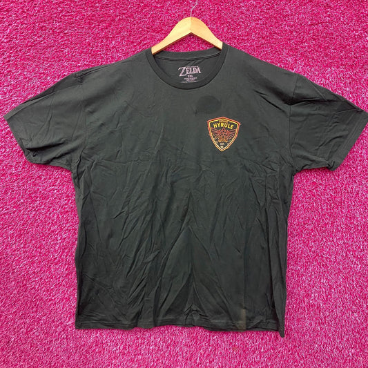 The Legend Of Zelda Hyrule Shield graphic Design T-Shirt 2XL