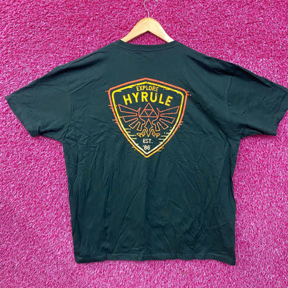 The Legend Of Zelda Hyrule Shield graphic Design T-Shirt 2XL