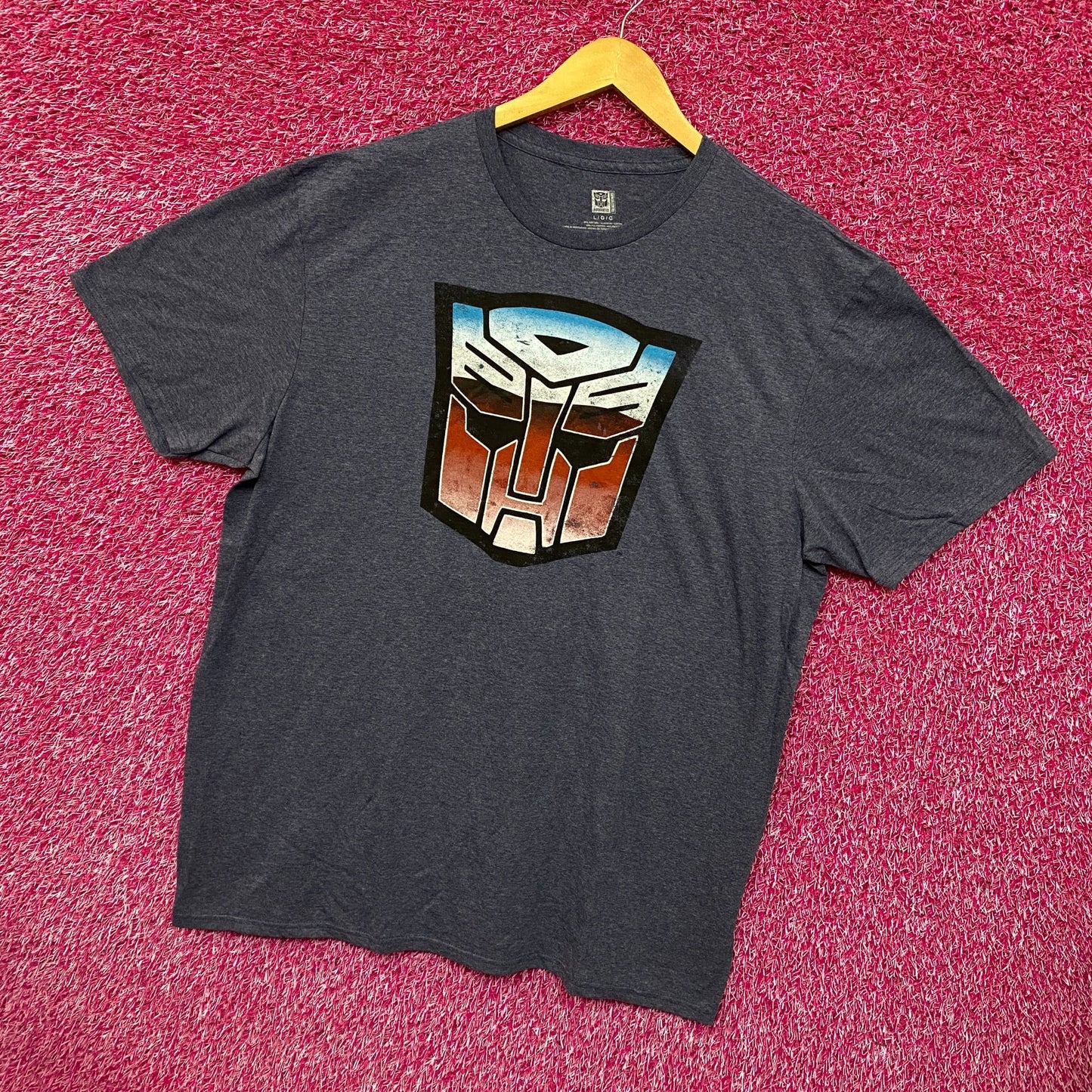 Transformer Autobots Insignia Robots in Disguise Movie Tee L