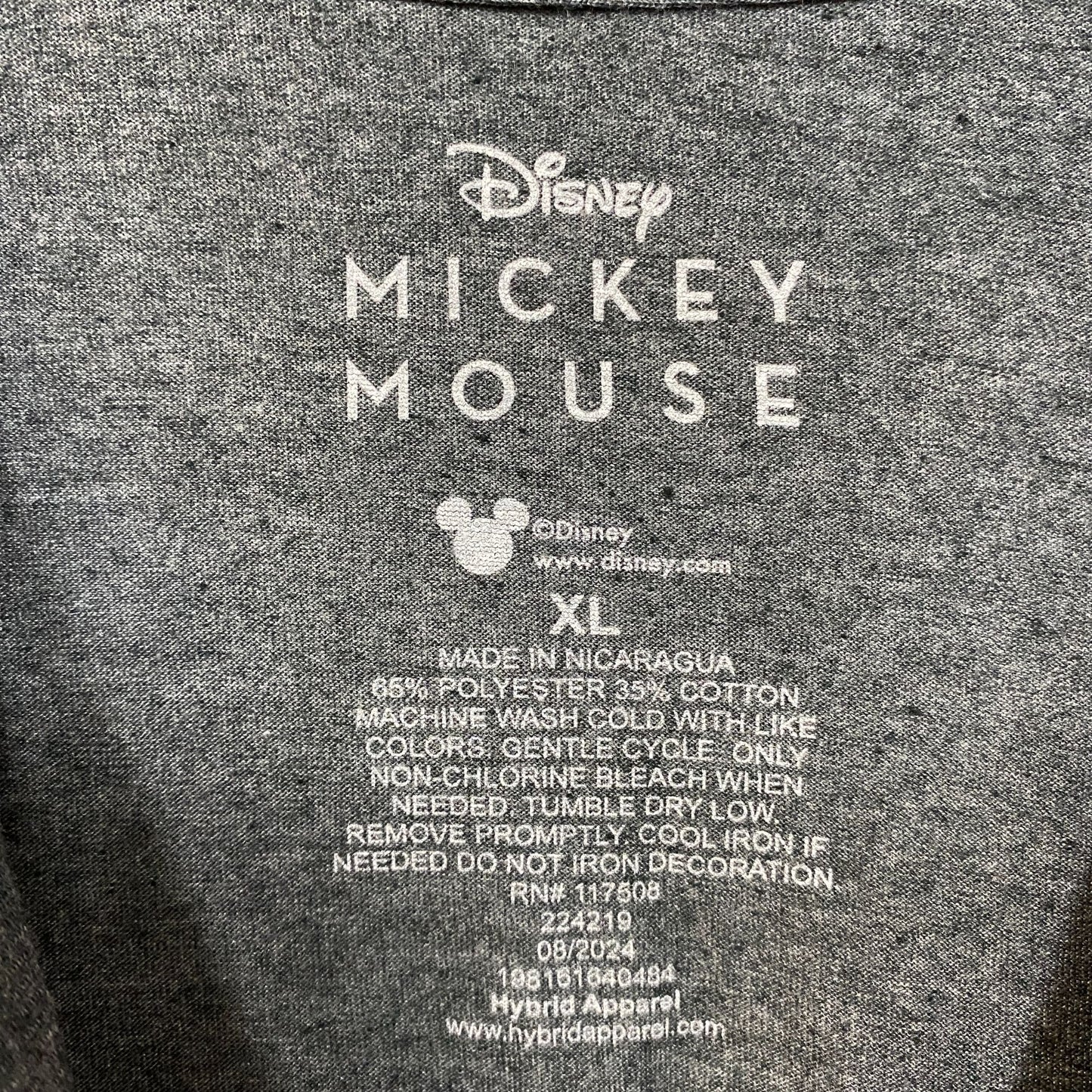 Disney Mickey Mouse Cowboy Wild West T-Shirt  XL