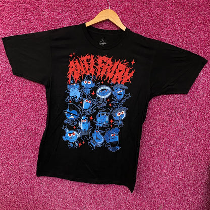 The Fairly OddParents Anti-Fairy Metal Graphic T-Shirt Large