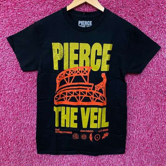 Pierce The Veil The Homecoming San Diego Petco Park Graphic T-shirt Small