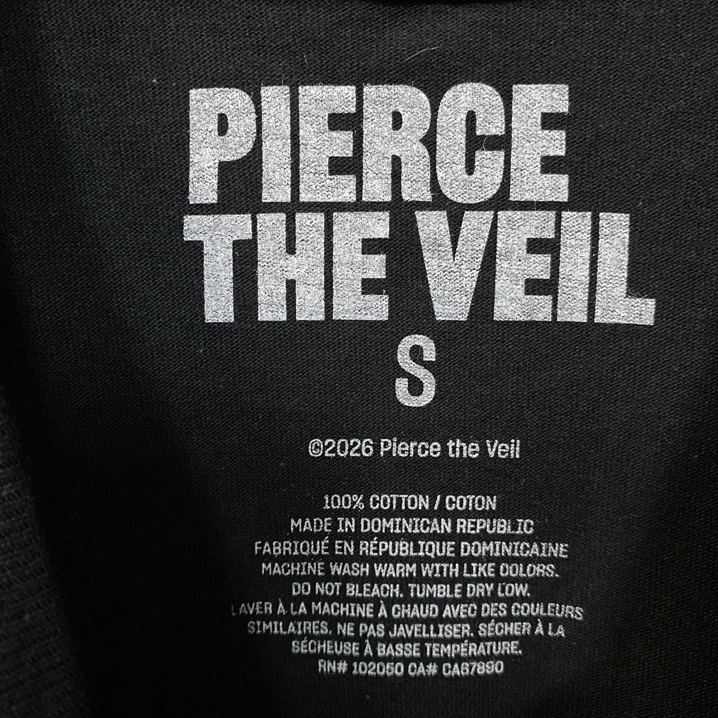 Pierce The Veil The Homecoming San Diego Petco Park Graphic T-shirt Small
