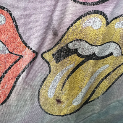 The Rolling Stones pastel tie dye Rock Tshirt size medium