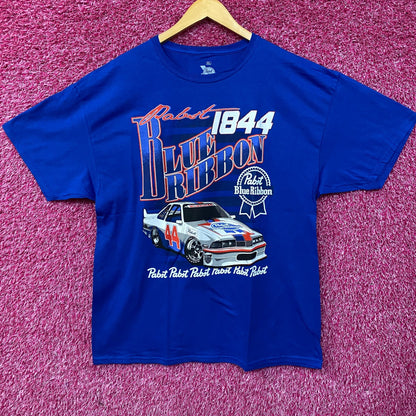 Pabst Blue Ribbon Racing 1844 Promo T-Shirt XL