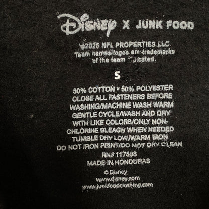 Junk Food X Las Vegas Raiders Black Oversized Crewneck size Small