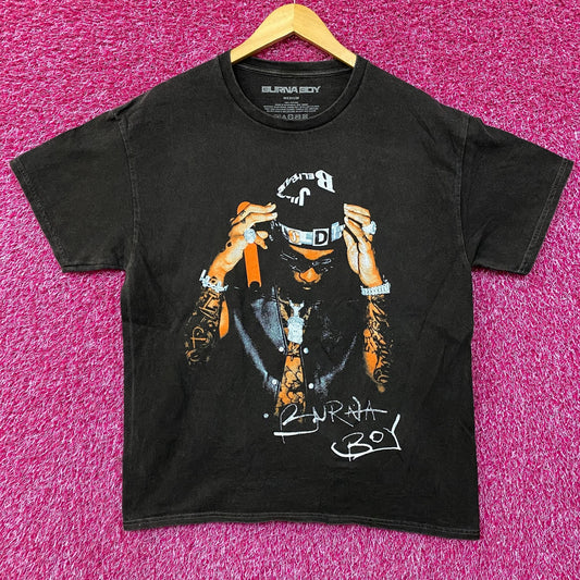 Burna Boy I Told Them Tour Graphic Design T-Shirt Medium