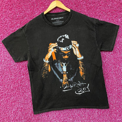 Burna Boy I Told Them Tour Graphic Design T-Shirt Medium
