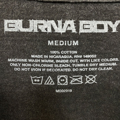 Burna Boy I Told Them Tour Graphic Design T-Shirt Medium