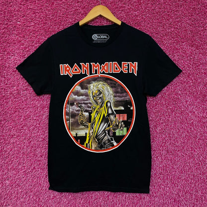 Iron Maiden Killers Black Rock tshirt size Small