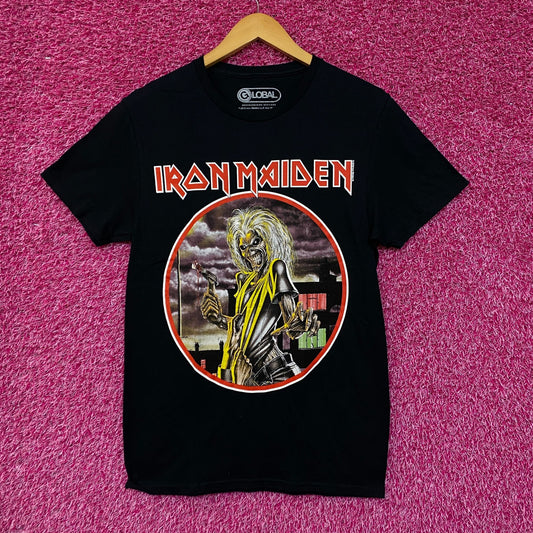 Iron Maiden Killers Black Rock tshirt size Small