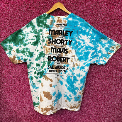 Ziggy Marley Reggae Tie Dye Tour Tshirt size 2X