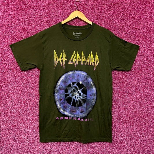 Def Leppard Adrenalize Album Cover Art Heavy Metal Tee L