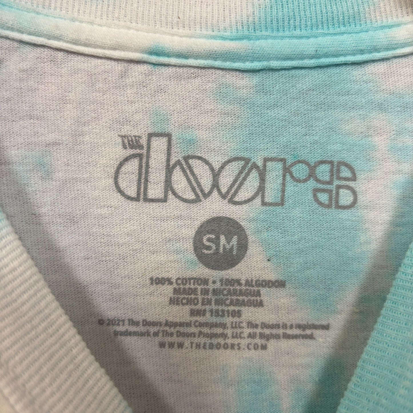 The Doors Waiting for the Sun Album Cover Art Psychedelic Rock Tie Dye S