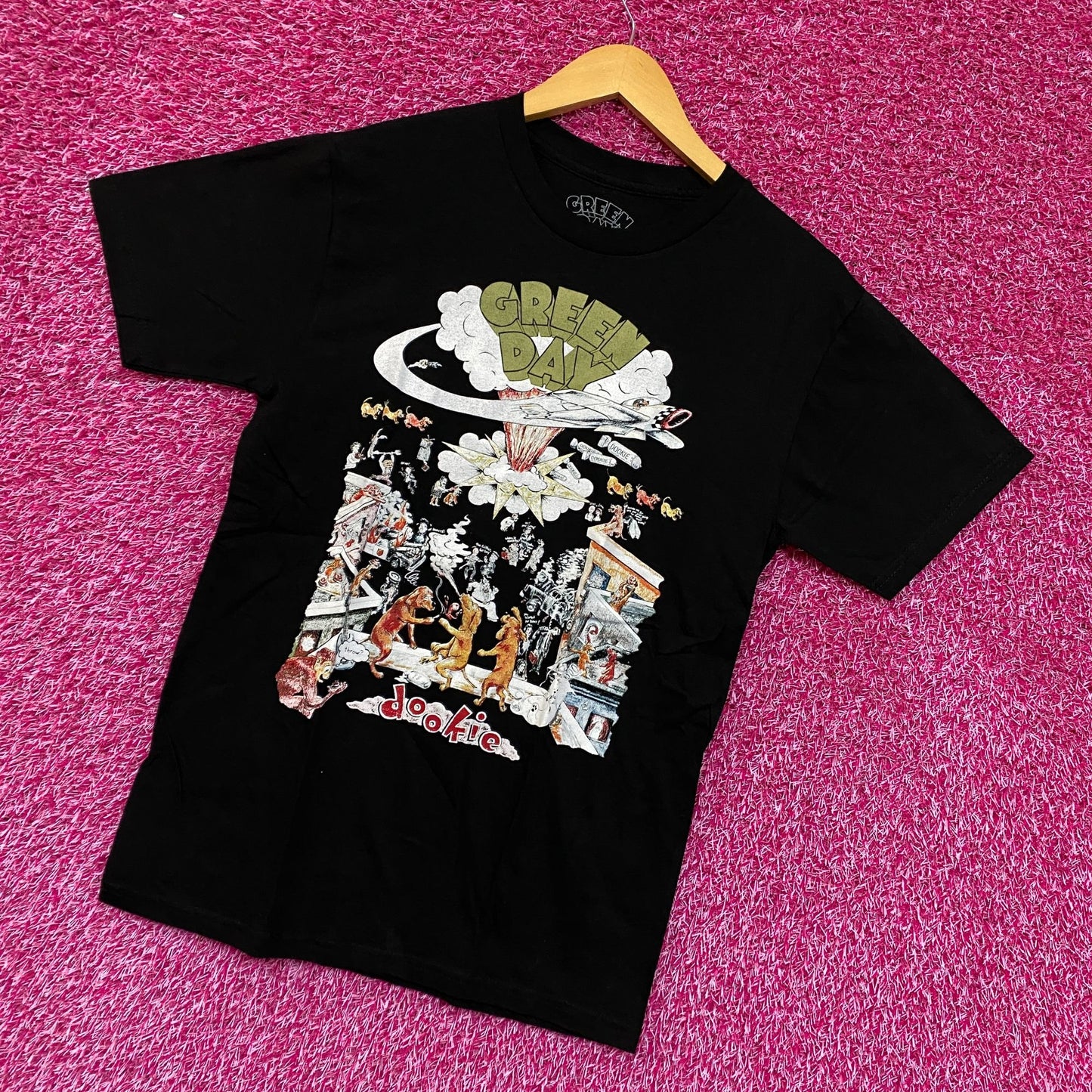 Green Day Dookie Punk Rock Tshirt size Small